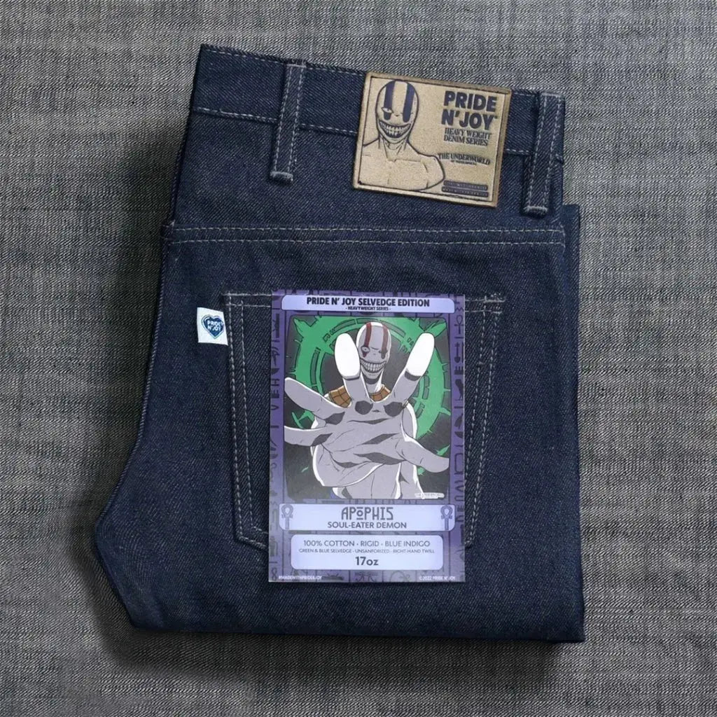 Pride N Joy Co - Apophis 17 Oz Heavyweight Selvedge Denim - Pride N Joy Co