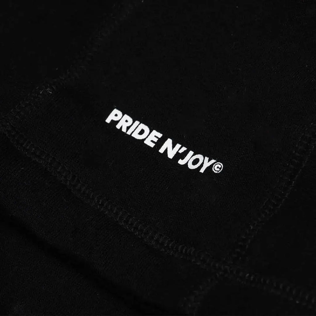 Pride N Joy Co - Arc Logo Hoodie Black - Pride N Joy Co