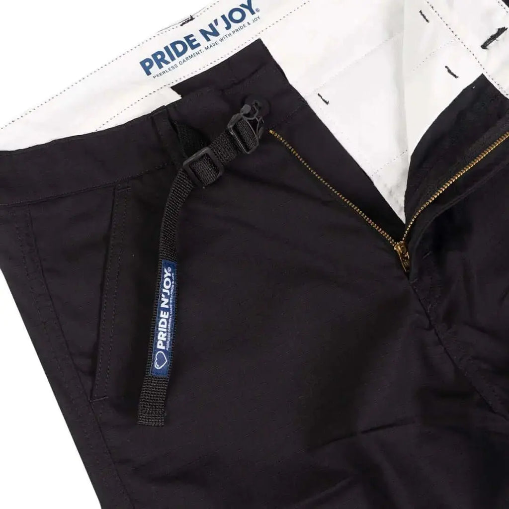 Pride N Joy Co - Black Cargo Pants Rangers Loose - Pride N Joy Co