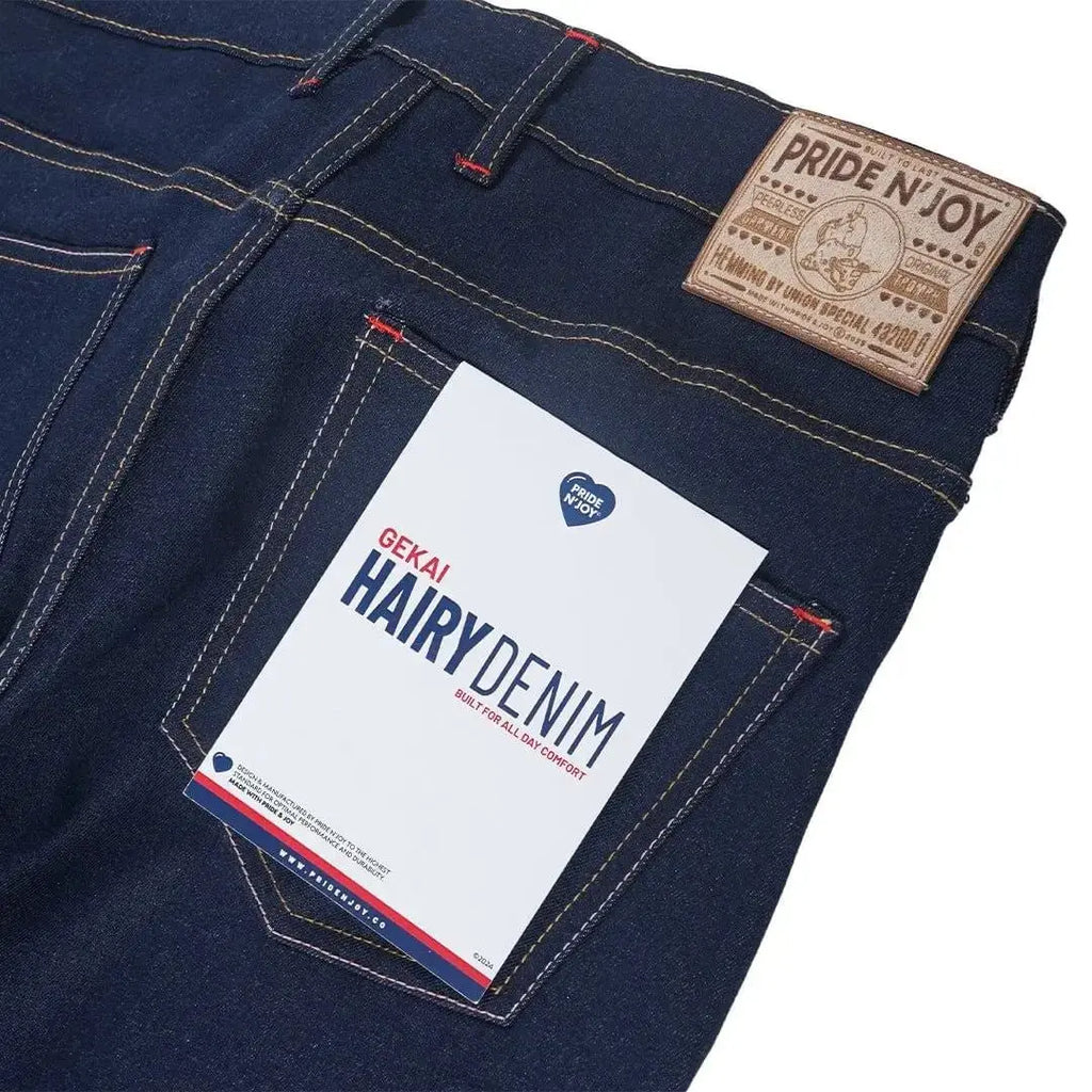 Pride N Joy Co - Gekai Raw Denim Pants - Pride N Joy Co