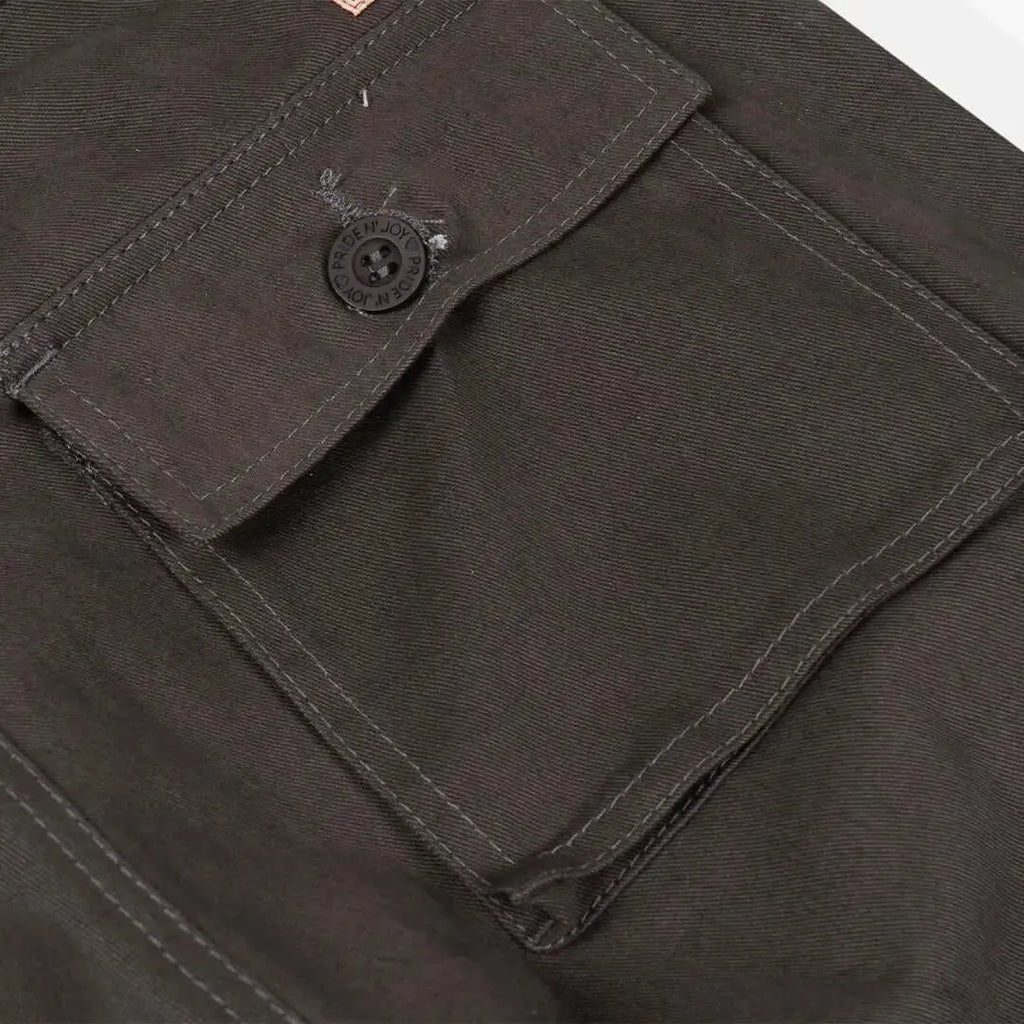 Pride N Joy Co - Grey Cargo 2in1 Long Short Pants - Pride N Joy Co