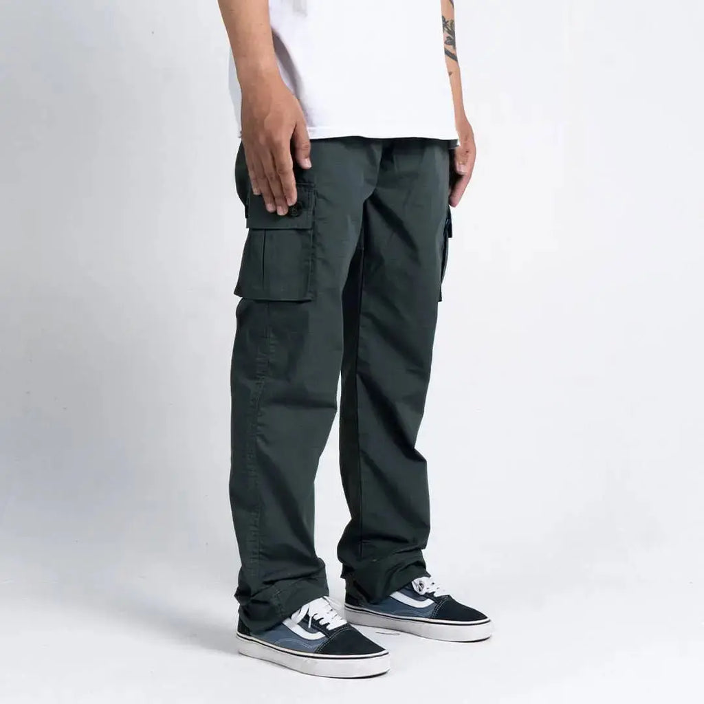 Pride N Joy Co - Grey Cargo Pants Rangers Slim - Pride N Joy Co