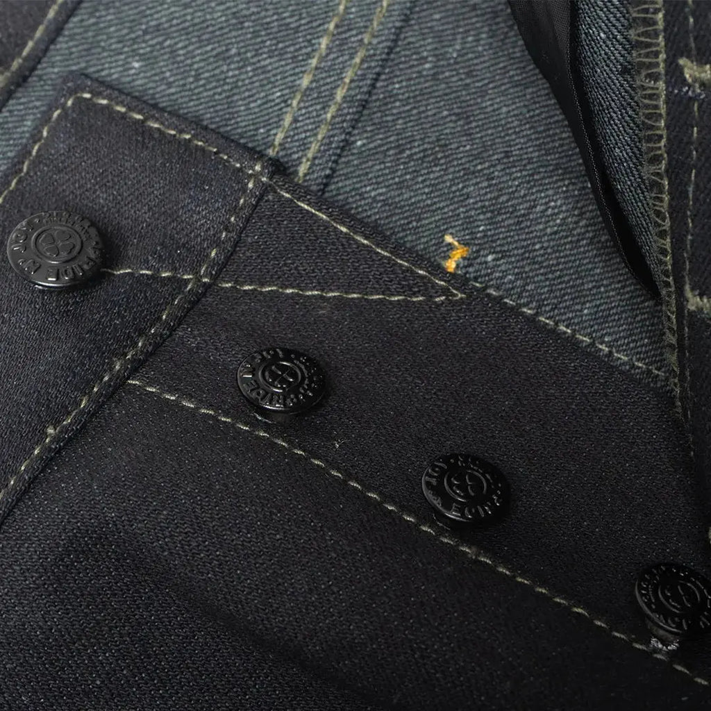 Pride N Joy Co - Jelawe Bark 17 Oz Dyed Selvedge Heavyweight Denim - Pride N Joy Co