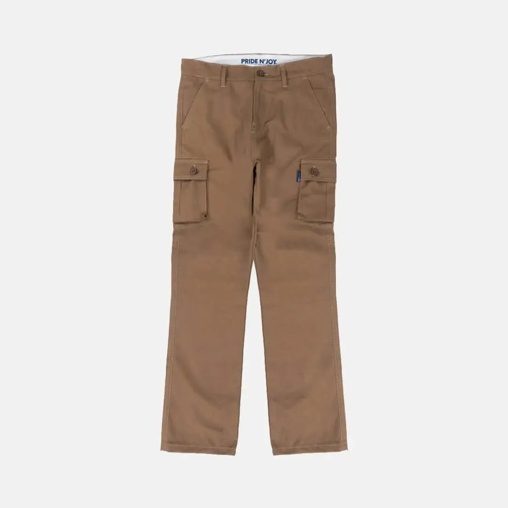 Pride N Joy Co - Khaki Cargo Pants Jericho - Pride N Joy Co