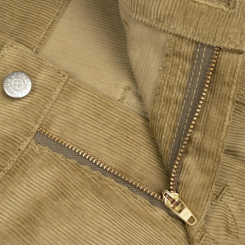 Pride N Joy Co - Short Corduroy Pants Wide Fit - Pride N Joy Co