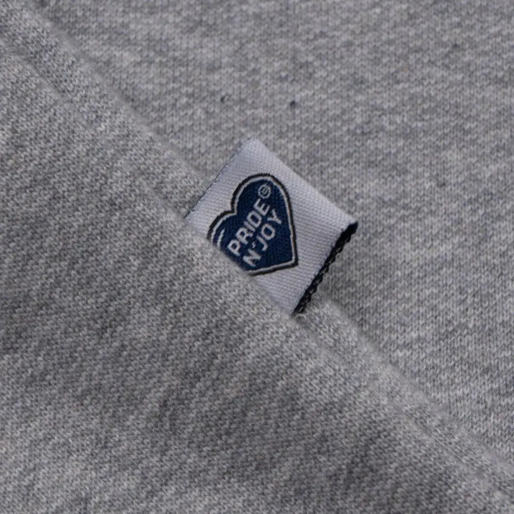 Pride N Joy Co - Sign Half Zip Sweatshirt Grey - Pride N Joy Co