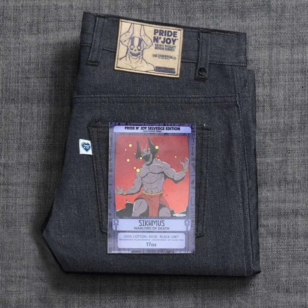 Pride N Joy Co - Sikhmus 17 Oz Heavyweight Selvedge Denim - Pride N Joy Co