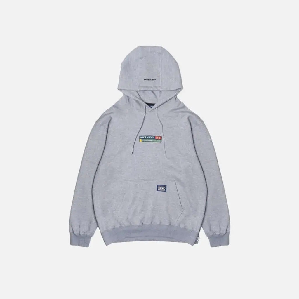Pride N Joy Co - Skateboarding Goods Hoodie Grey - Pride N Joy Co