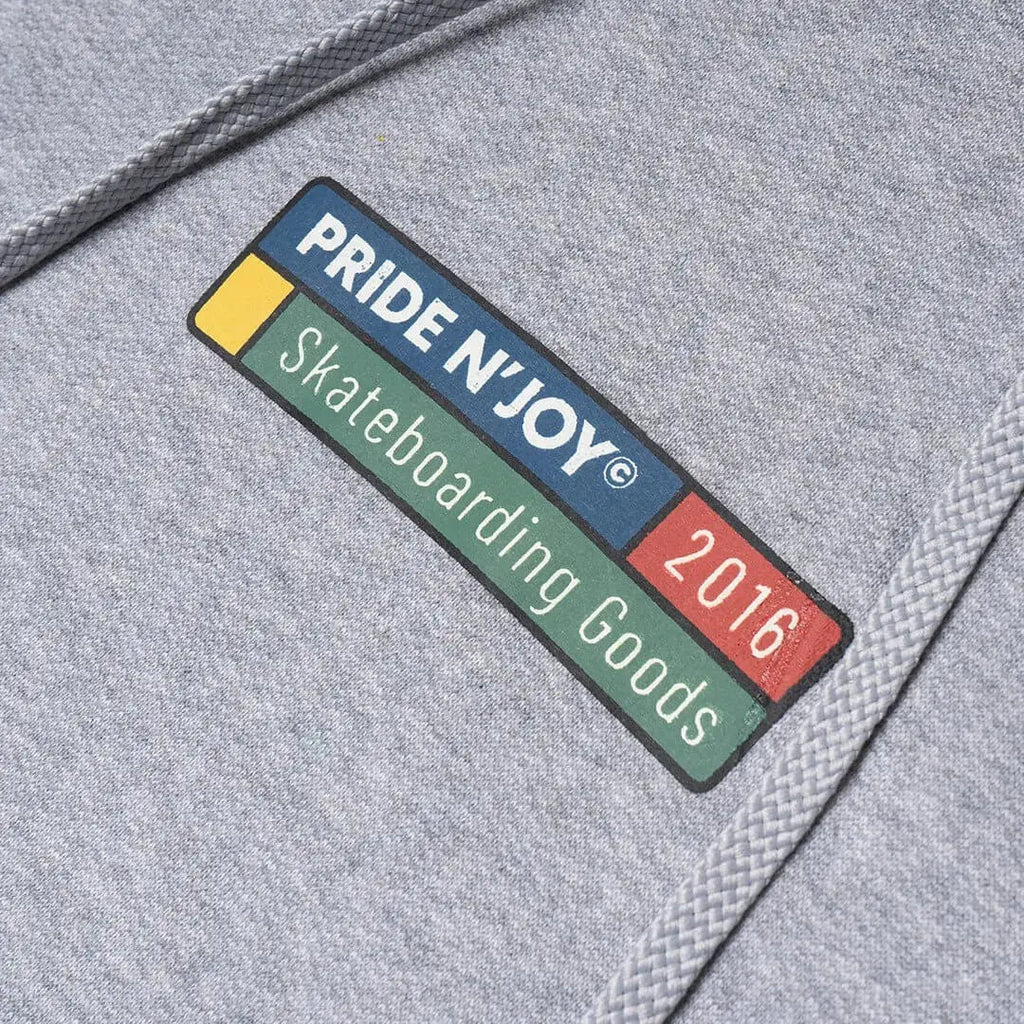 Pride N Joy Co - Skateboarding Goods Hoodie Grey - Pride N Joy Co
