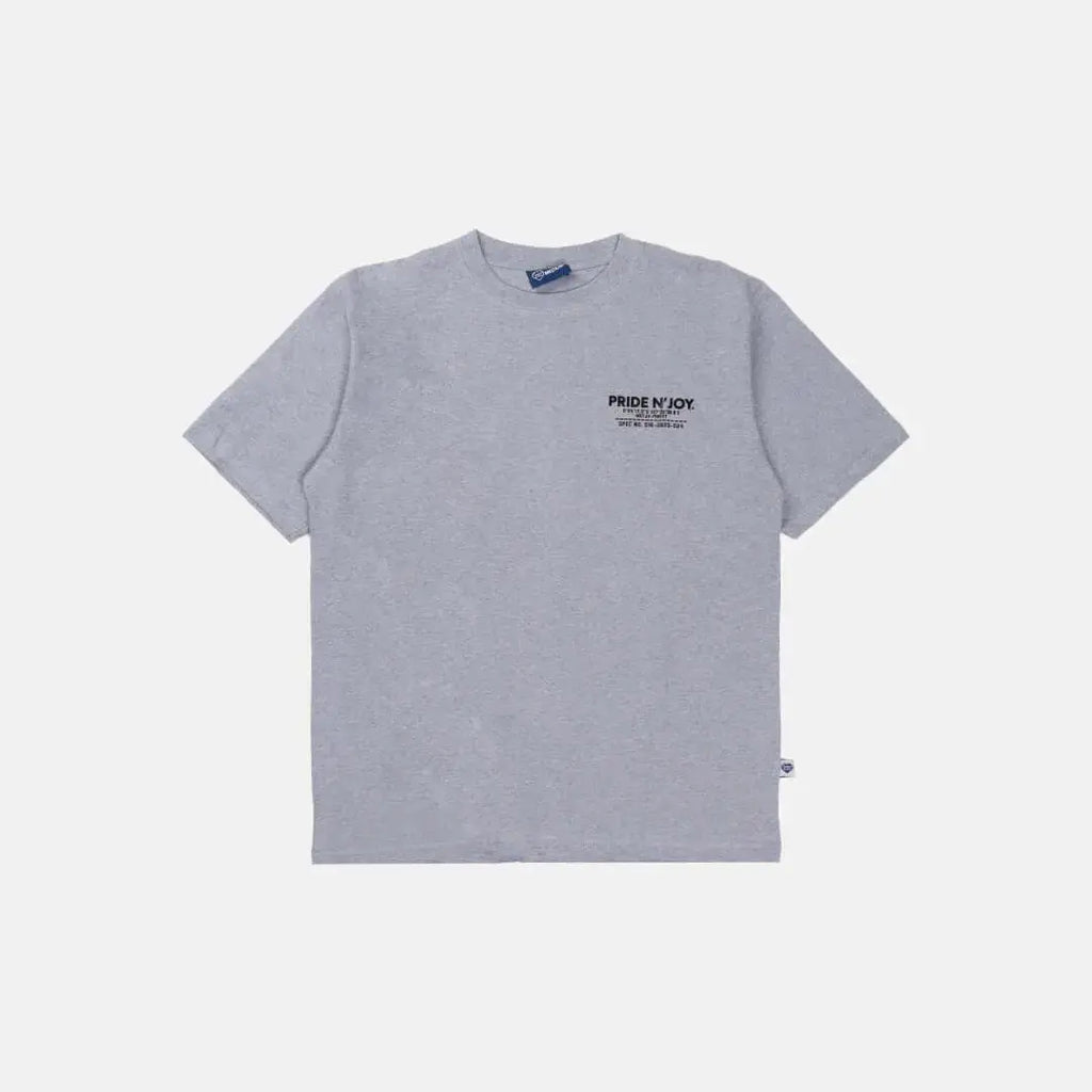 Pride N Joy Co - T-Shirt Graphic Across The Pond Tee Grey - Pride N Joy Co