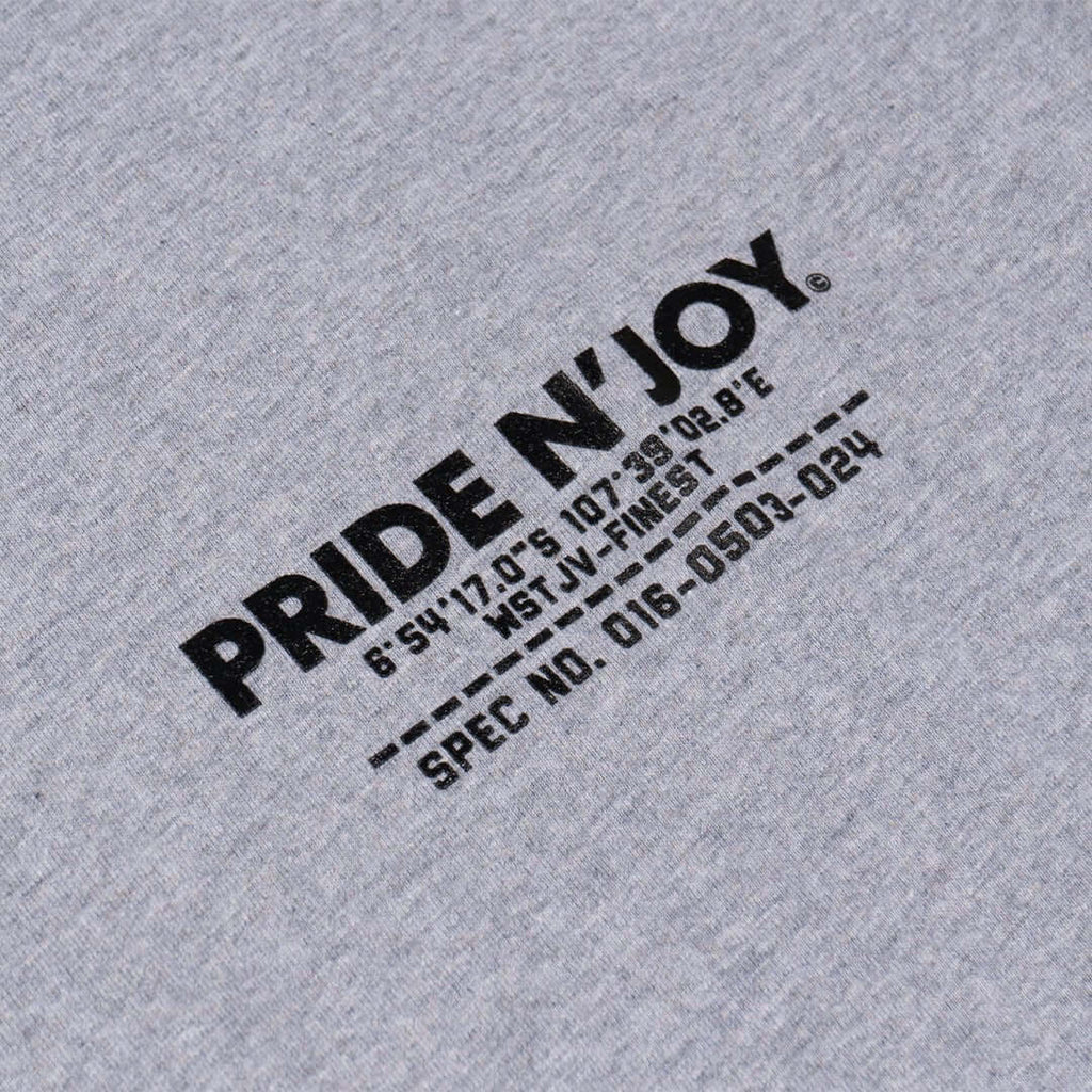 Pride N Joy Co - T-Shirt Graphic Across The Pond Tee Grey - Pride N Joy Co