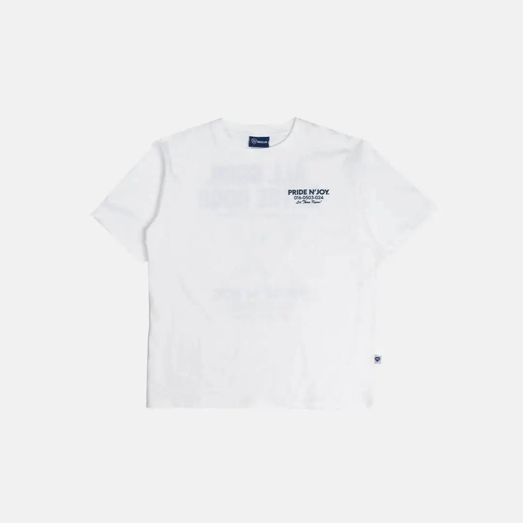 Pride N Joy Co - T-Shirt Graphic All Good Tee White - Pride N Joy Co