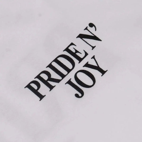 Pride N Joy Co - T-Shirt Longsleeve PNJ Rouman White - Pride N Joy Co