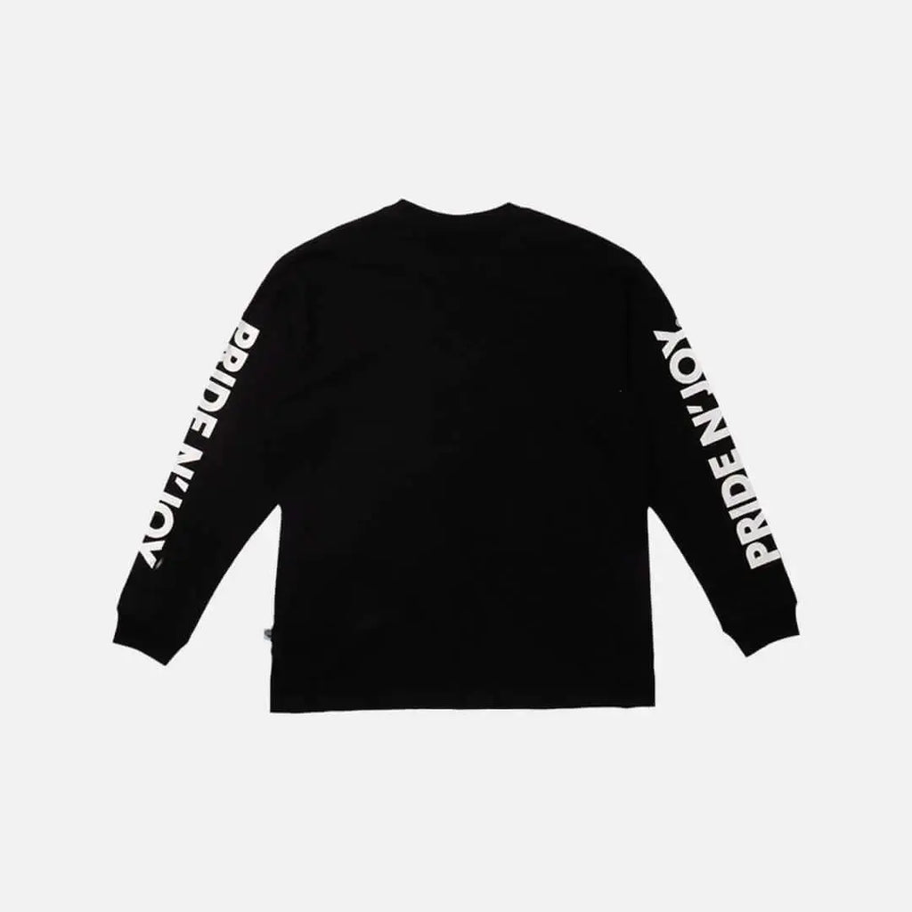 Pride N Joy Co - T-Shirt Longsleeve Pride N'Joy Black - Pride N Joy Co