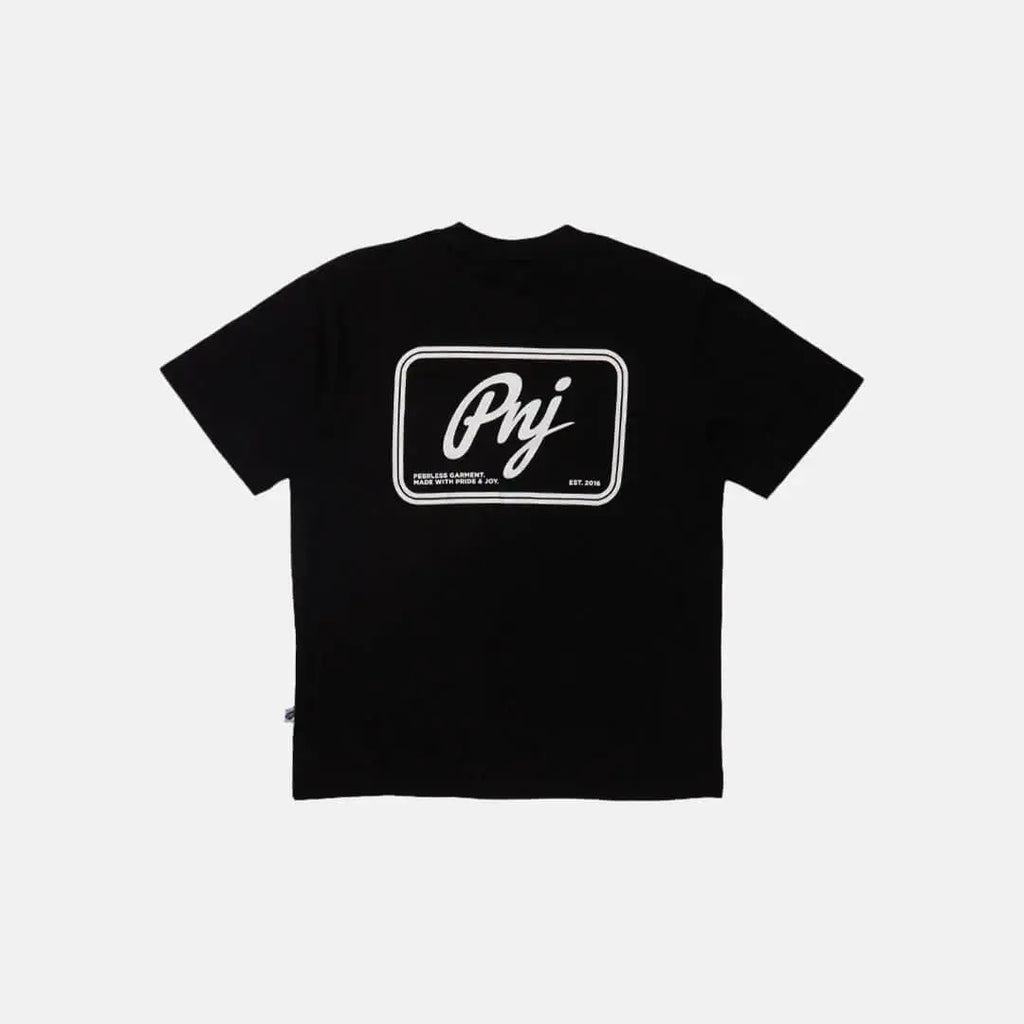 Pride N Joy Co - T-Shirt PNJ Skrip Box Black - Pride N Joy Co