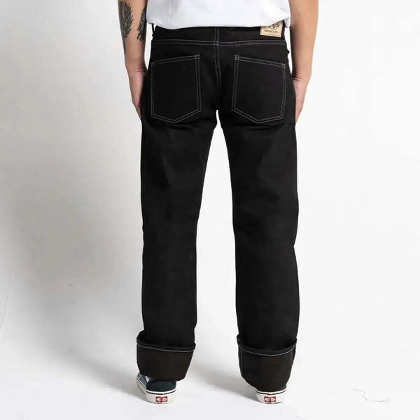 Pride N Joy Co - Tingi Bark 17 Oz Dyed Selvedge Heavyweight Denim - Pride N Joy Co