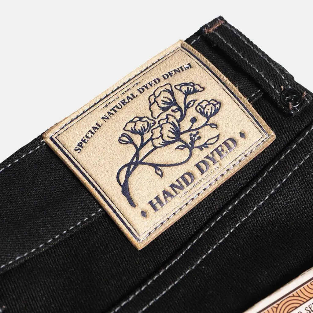 Pride N Joy Co - Tingi Bark 17 Oz Dyed Selvedge Heavyweight Denim - Pride N Joy Co