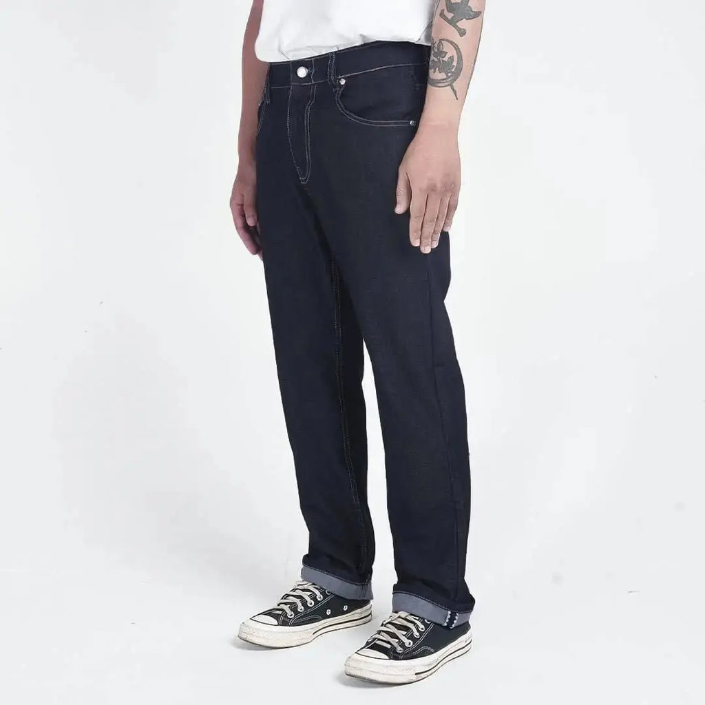 Pride N Joy Co - Valerie Raw Denim Pants - Pride N Joy Co