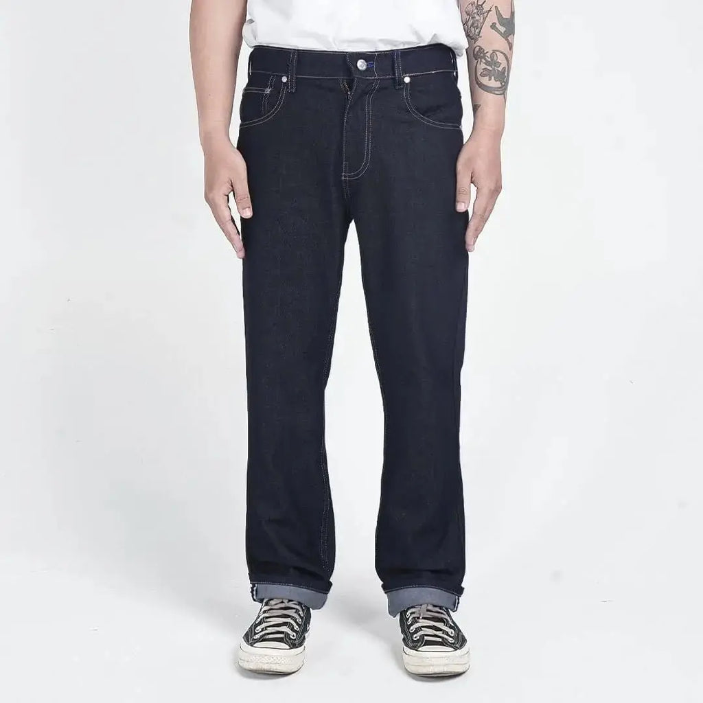 Pride N Joy Co - Valerie Raw Denim Pants - Pride N Joy Co