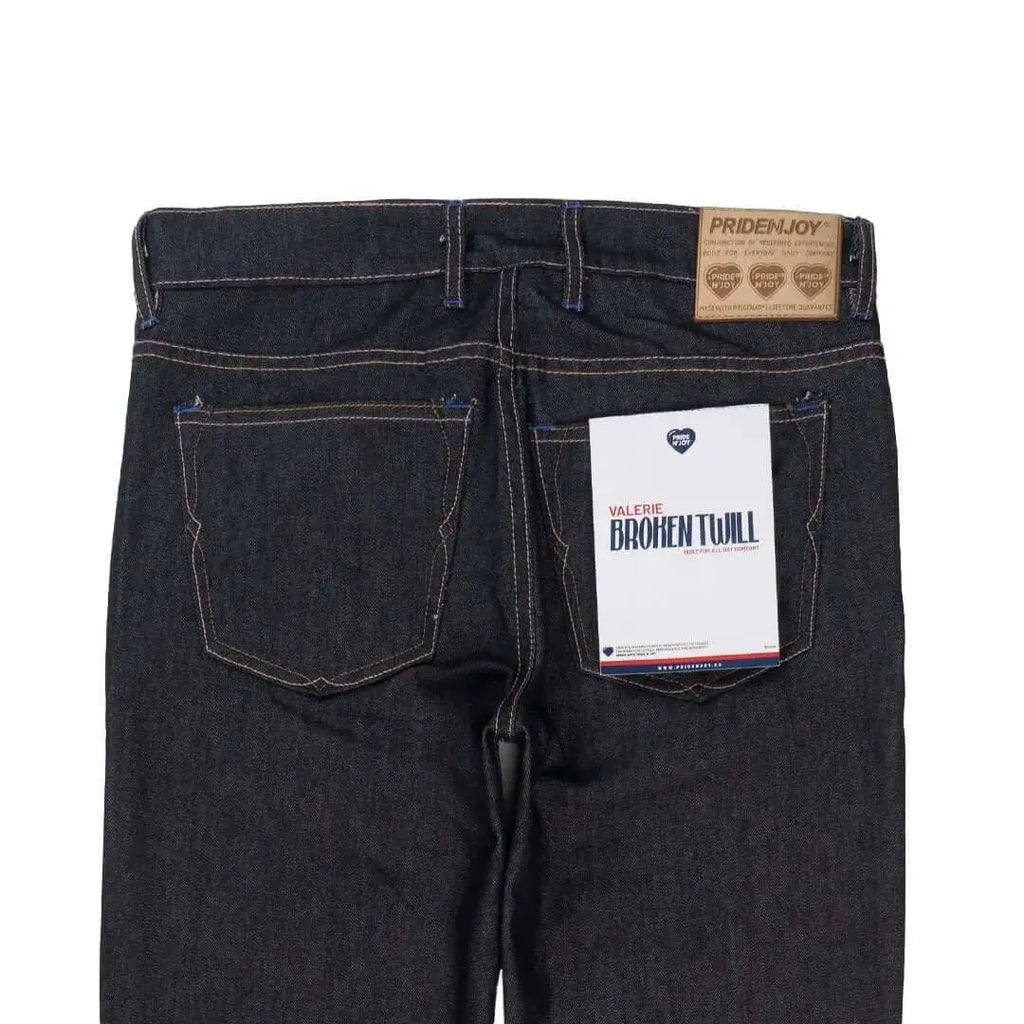 Pride N Joy Co - Valerie Raw Denim Pants - Pride N Joy Co