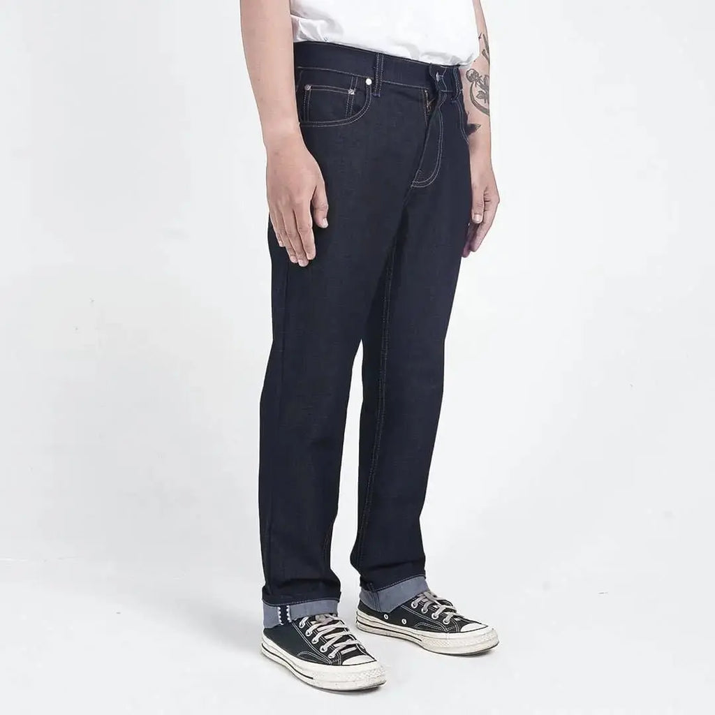 Pride N Joy Co - Valerie Raw Denim Pants - Pride N Joy Co